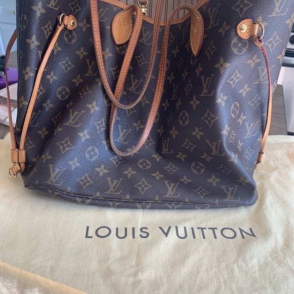 Authentic Louis Vuitton Never-full MM - Picture 3 of 11